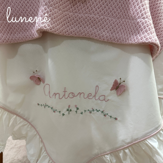 Kit Maternidade 05 Peças Jardim das Borboletas Antonela 4684