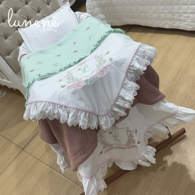 Kit Maternidade 05 Peças Jardim Encantado 4587