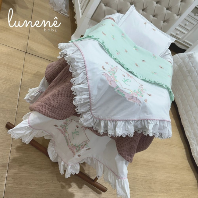 Kit Maternidade 05 Peças Jardim Encantado 4587