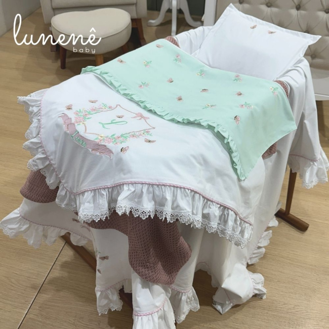 Kit Maternidade 05 Peças Jardim Encantado 4587