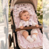 Kit Passeio Colchonete para Carrinho de Bebê Ovelhinha Rosa