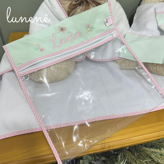 Kit Presente 06 Peças Jardim Encantado 200 Fios 4587