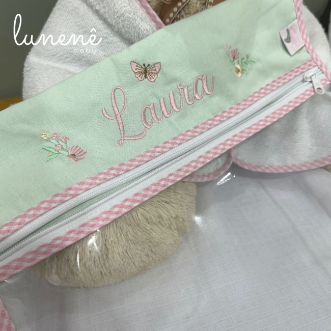 Kit Presente 06 Peças Jardim Encantado 200 Fios 4587