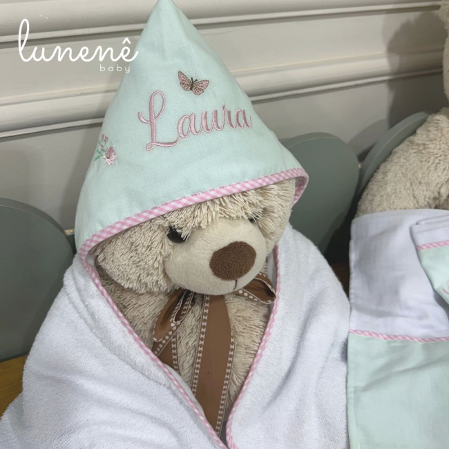 Kit Presente 06 Peças Jardim Encantado 200 Fios 4587