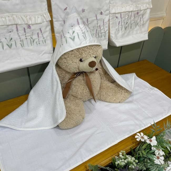 Kit Presente 06 peças Lavanda Baby 400 Fios 4499