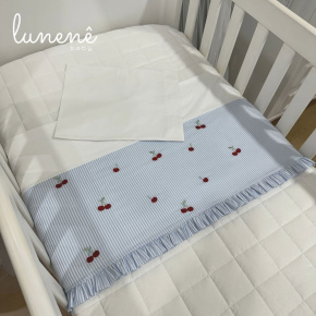 Lençol de Berço 03 Peças Cerejinha 200 Fios 4566