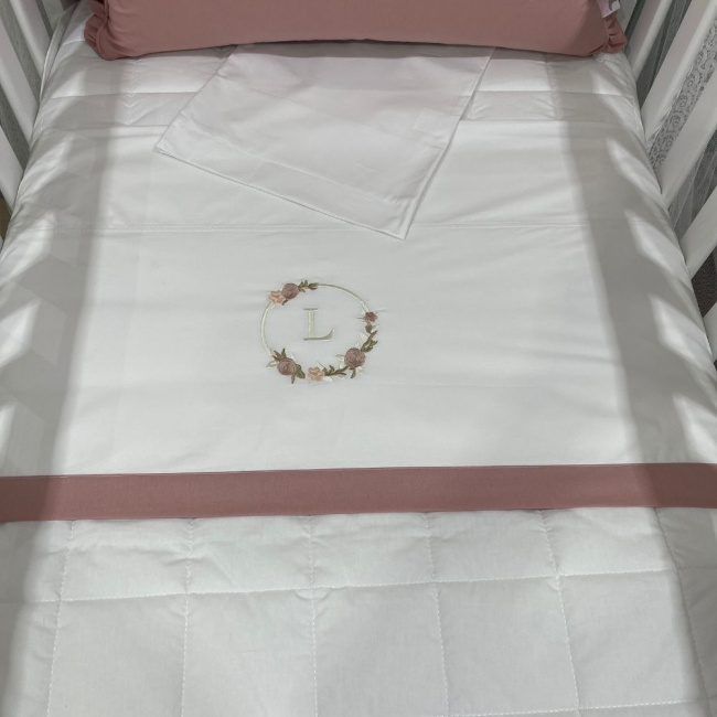 Lençol de Berço 03 Peças Luma Baby 200 Fios 4508
