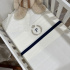 Lençol de Berço 03 Peças Lunenê Baby com Inicial P