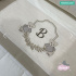 Lençol de Berço 03 Peças Lunenê Baby inicial B 4442