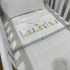 Lençol de Berço 03 Peças Patinho Baby 400 Fios 4505