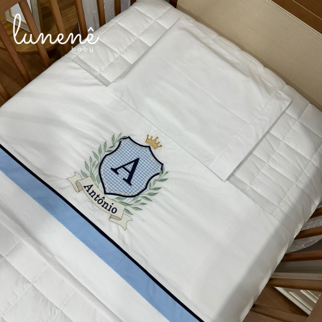 Jogo de Lençol 03 Peças Personalizado Coleção Príncipe Antônio 4690