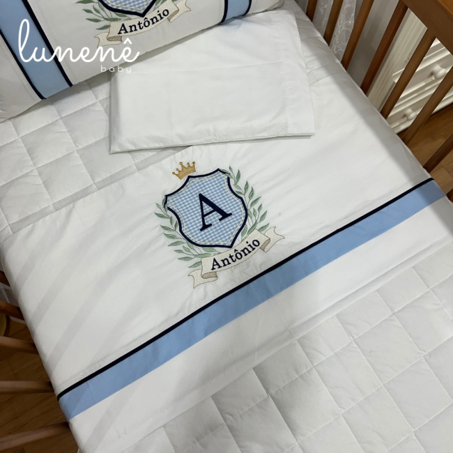 Jogo de Lençol 03 Peças Personalizado Coleção Príncipe Antônio 4690