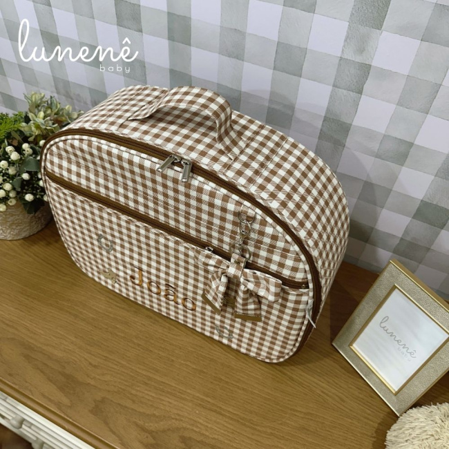 Mala Maternidade Leader Xadrez Country Baby 4691