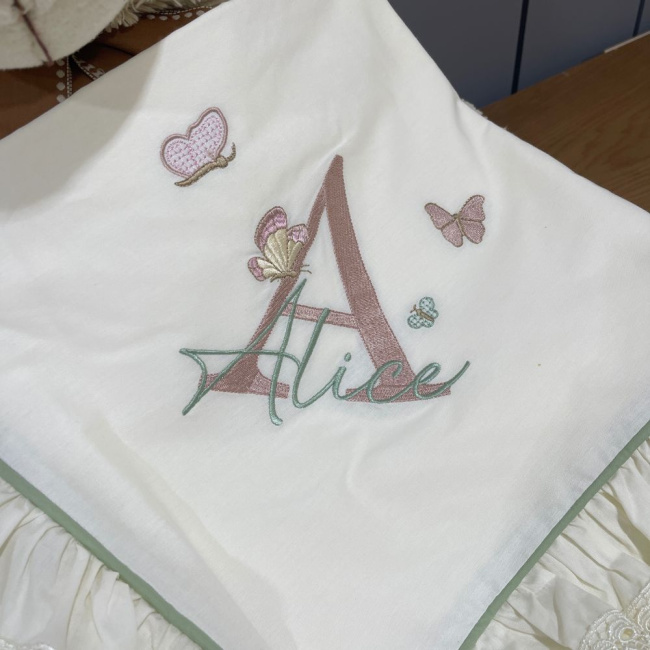 Manta Maternidade Personale Baby com o nome Alice 9020