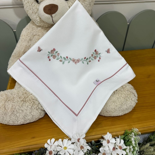 Manta Maternidade Piquezinho Floral 4528