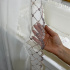 Mosquiteiro Dossel Strass Voil Palha com Renda Bordada 4508