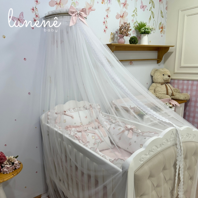 Mosquiteiro Dossel Micro Tully Borboleta Ayra Baby 4680