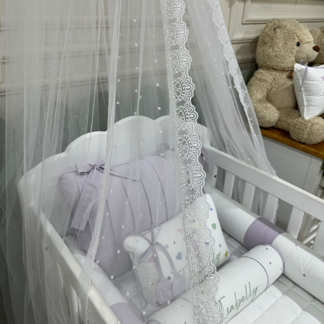 Mosquiteiro Dossel Tully Bordado 4306