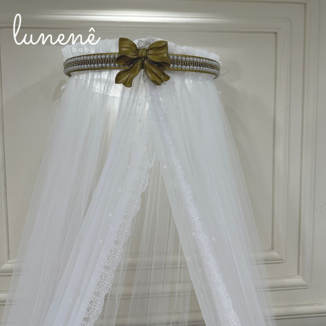 Mosquiteiro Dossel Tully Bordado 4543