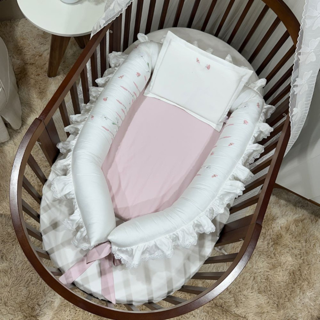 Ninho Baby 02 peças Donatella Baby 400 Fios 4523