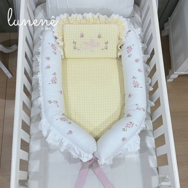 Ninho Baby 02 peças Jardim Encantado 200 Fios 4556