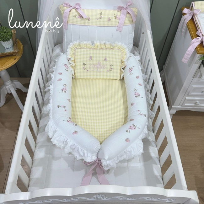 Ninho Baby 02 peças Jardim Encantado 200 Fios 4556