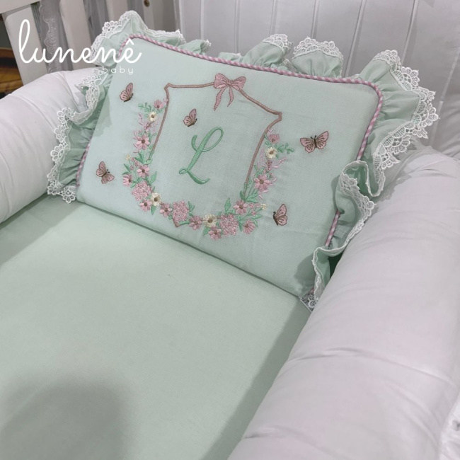 Ninho Baby 02 peças Jardim Encantado 200 Fios 4587