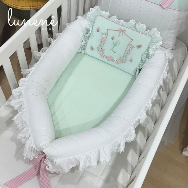 Ninho Baby 02 peças Jardim Encantado 200 Fios 4587