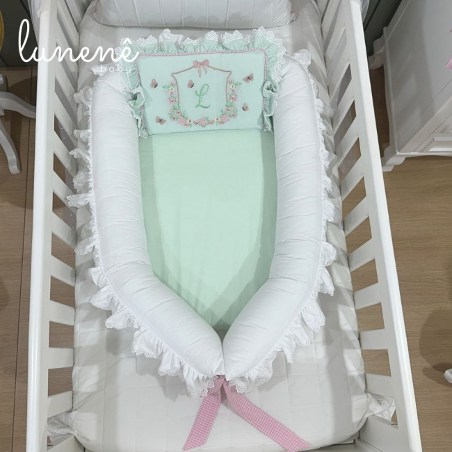 Ninho Baby 02 peças Jardim Encantado 200 Fios 4587