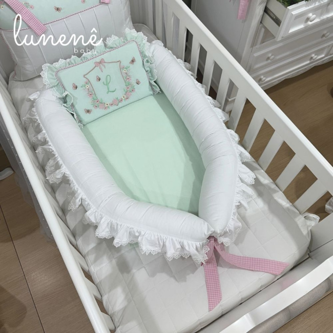 Ninho Baby 02 peças Jardim Encantado 200 Fios 4587