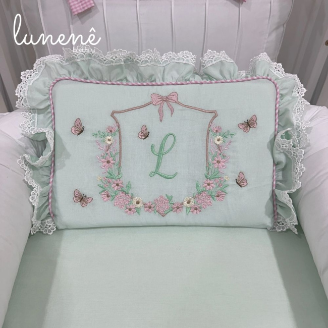 Ninho Baby 02 peças Jardim Encantado 200 Fios 4587