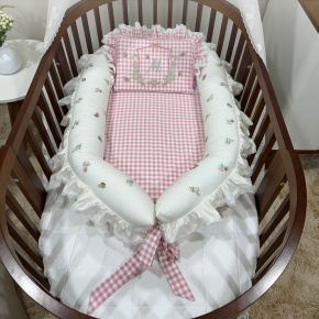Ninho Baby 02 peças Jardim Encantado Maitê 200 Fios 4525