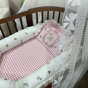 Ninho Baby 02 peças Jardim Encantado Maitê 200 Fios 4525