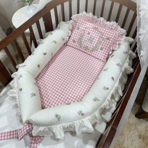 Ninho Baby 02 peças Jardim Encantado Maitê 200 Fios 4525