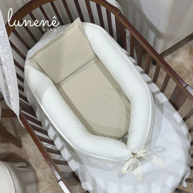 Ninho Baby 02 peças Lunenê Baby Bege 5517