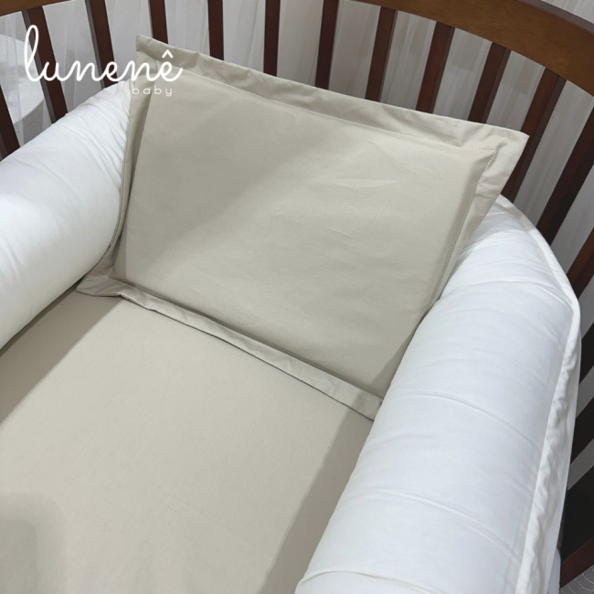 Ninho Baby 02 peças Lunenê Baby Bege 5517
