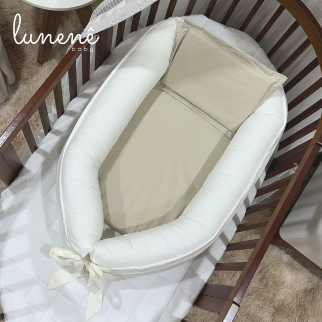 Ninho Baby 02 peças Lunenê Baby Bege 5517