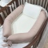 Ninho Baby 02 peças Lunenê Baby Percal Terracota e Bege 5519