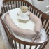 Ninho Baby 02 peças Lunenê Baby Percal Terracota e Bege 5519