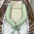 Ninho Baby 02 peças Lunenê Baby Verde Malva 5515