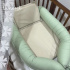 Ninho Baby 02 peças Lunenê Baby Verde Malva 5515