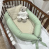 Ninho Baby 02 peças Lunenê Baby Verde Malva 5515