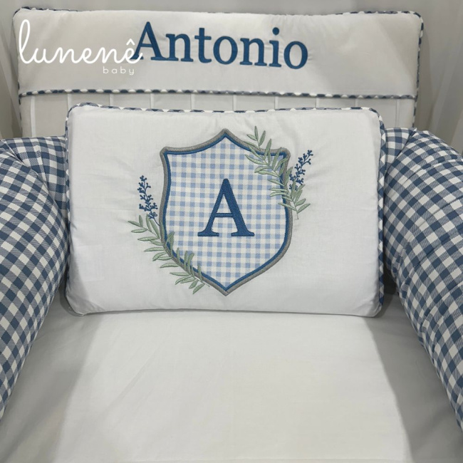 Ninho Baby 02 peças Personale Baby Brasão 4586