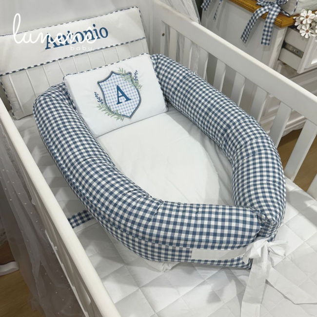 Ninho Baby 02 peças Personale Baby Brasão 4586