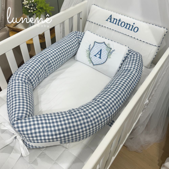Ninho Baby 02 peças Personale Baby Brasão 4586