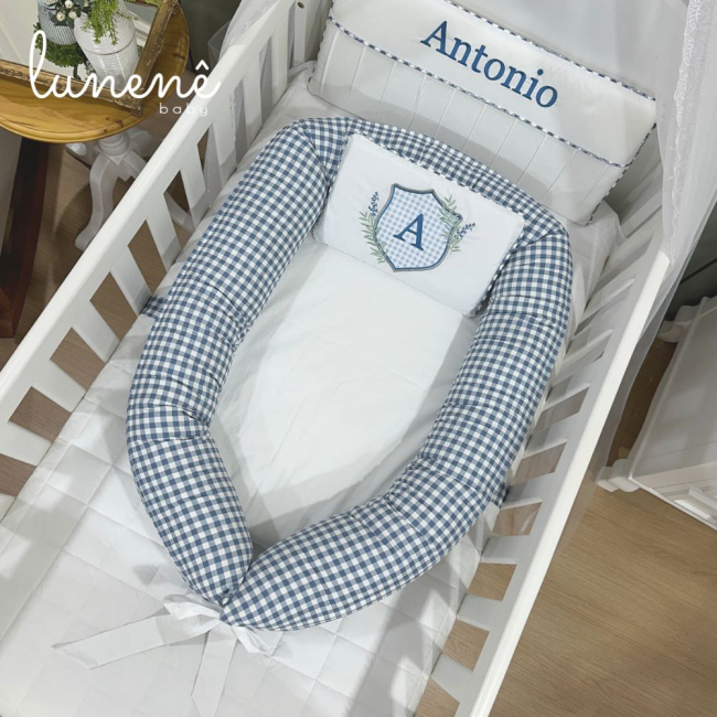 Ninho Baby 02 peças Personale Baby Brasão 4586