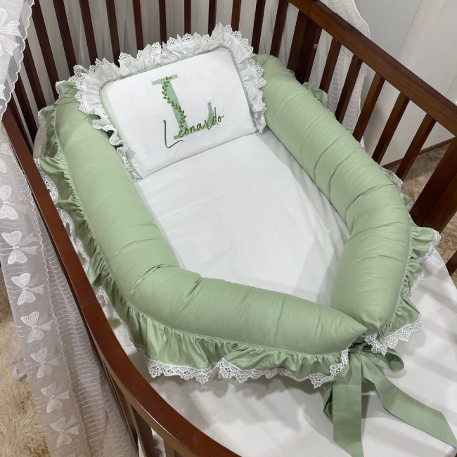 Ninho Baby 02 peças Verde Malva