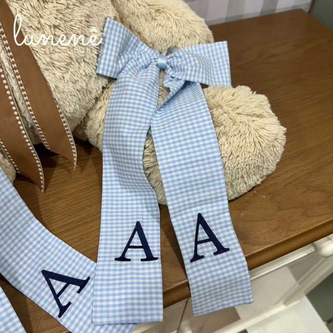 Par Laço Personalizado Coleção Príncipe Antônio 4690