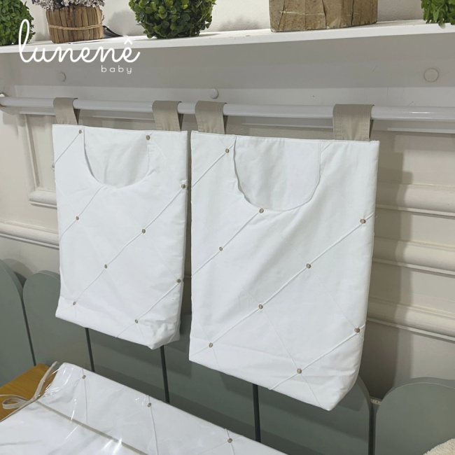 Porta Objeto 02 Peças Personale Baby Imperial Caqui 200 Fios 4548