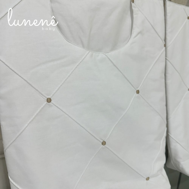 Porta Objeto 02 Peças Personale Baby Imperial Caqui 200 Fios 4548